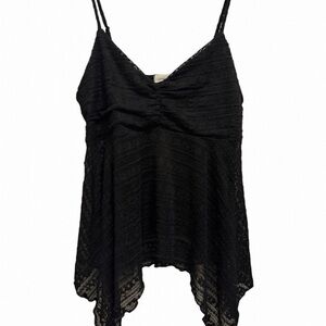 Elegant Black Women's Crop Top